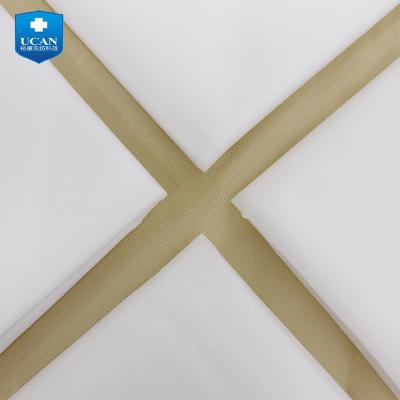 China Waterproof Eco - Friendly Water Resistant Spunlace Interlining Laminated Nonwoven Fabric For Diaper for sale