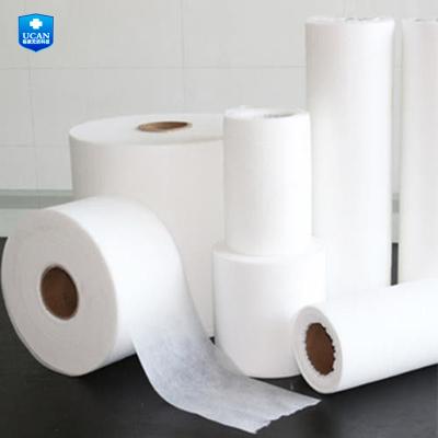 China Waterproof Industrial Non Woven PP Embossed Nonwoven Spun Bond Fabric SS Rolls Material Nonwoven Manufacturer for sale