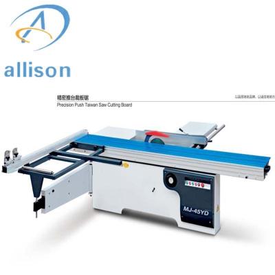 China Mj6132ty Model Wood Furniture Panel Horizontal Cut Saw Sliding Table Saw Machine Panel Saw for sale