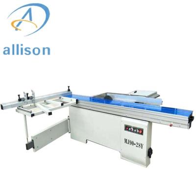 China Horizontal Type Sliding Woodworking Panel Table Saw With Digital Control for sale