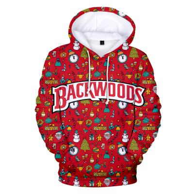 China 2021 Winter Breathable Xmas Printi Hoodie Men Women Christmas Long Sleeve OEM Comfortable Hoodie for sale