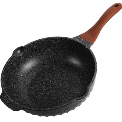 China Sustainable Chinese Frying Non-Stick Aluminum Wok Induction Wok for sale