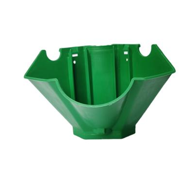 China Bulk Modern Vertical Large Plastic Planter Indoor Outdoor Hanging Planter Gardening Flower Pot for sale