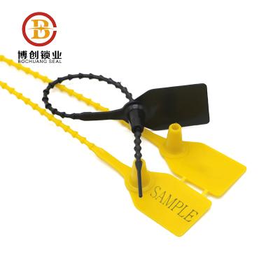 China plastic seal etc. Logistics Plastic Zip Tie Plastic Tie Seal Para Seal Cargo Security Trucks BCP503 for sale