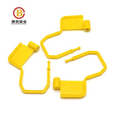 China Disposable Security Padlock Plastic Seals POM BCL106 Security PP Padlock Seal Baggage for sale