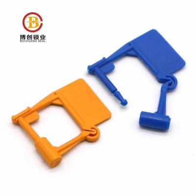 China No Lock Cylinder BCL102 Tracking Disposable Safety Padlock Plastic Seals Padlock Logistics Container E-seal Padlock for sale