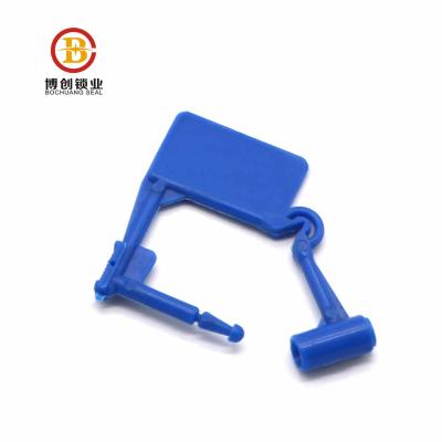 China BCL102 Padlock Gasket Bag ABS Padlock Supply Seal With Disposable Safety Plastic Padlock Seals for sale