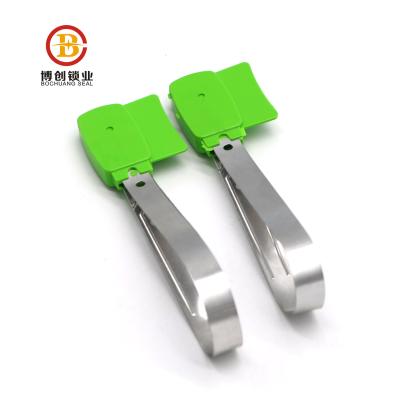 China BCS108 Tamper Proof Plastic Coated Numbered Container Security Strap Metal Seal for sale