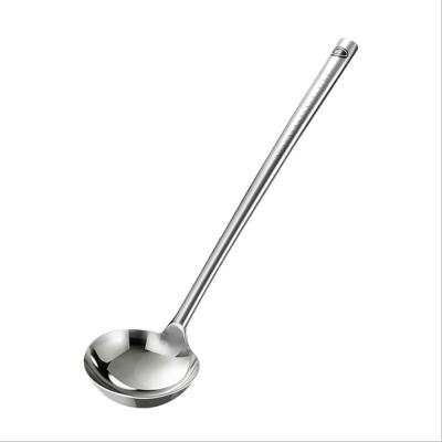 China Durable Extra-Thick Extended 304 Stainless Steel Iron Saucepan And Spoon Proof Cooking Soup Utensils for sale