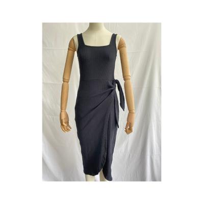 China 2021 Breathable China Made New Lady Knitted Dress Women's Elegant Sleeveless Casual Dress for sale