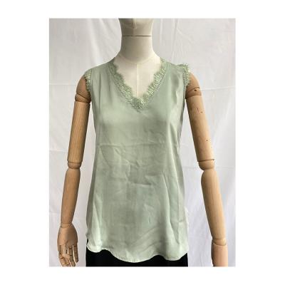 China China Best Price Breathable Women Silky Lace Tank for sale