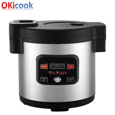 China 15L Electric Food Cooker Equipment Intelligent Automatic Commercial Rice Warmer Keep-Heating Electric Food for sale