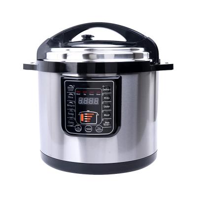 China Large Capacity Okicook 1350W 8 Liter 10-in-1 Multifunctional Electric Pressure Cooker Instantpot Pressure Cooker On Direct Sale for sale