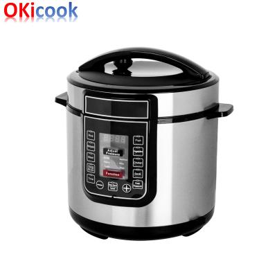 China 6.4 Quart Household Commercial Multifunctional Indoor Electric Pot Pressure Cooker Stainless Steel Multi Cookers On Direct Sale for sale