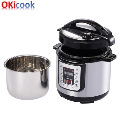 China Okicook 8L 10-in-1Multifunctional Large Capacity Aluminum Alloy Instapot Duo Plus Multicooker Electric Pressure Cooker for sale