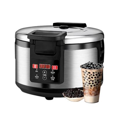 China 19L bubble tea equipment commercial sourcing tapioca pearl maker 110/220V boba cooker for milk tea shop for sale