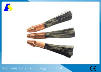 China Electro Polishing Single Tip Welding Brush , Parts Cleaning Brush Customized Thread for sale