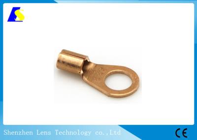 China Automobile Connector Copper Terminal Lugs , Welding Lead Lugs 2.54mm Pitch for sale