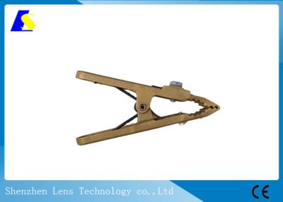 China Heavy Duty Mig Welding Earth Clamp Copper Material 15cm Length Long Service Life for sale