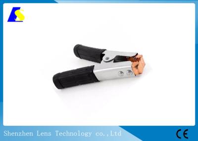 China Non Slip Handle Welding Earth Clamp 500A Spring Loaded Crocodile Clip Metal for sale