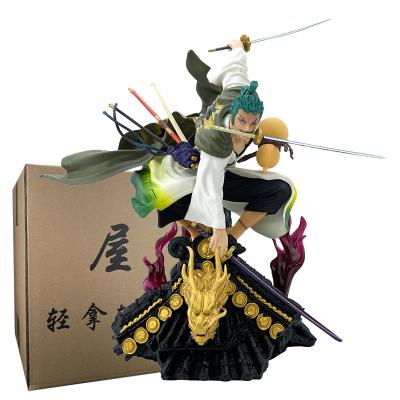 China Cartoon Toy Hot Sale Factory Direct Selling Figure Zoro Gk Model PVC Statue Collectible Toys Doll for sale