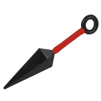 China Hot Sale Japan Anime Naruto Cosplay Weapon Model Peripheral Wholesale Plastic Naruto Kunai Weapon Model for sale