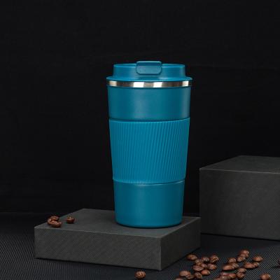 China Viable No Sweat Outdoor Double Tumbler Cups In Bulk Gradient Wall Stainless Steel Travel Vacuum Insulated Coffee Mug for sale