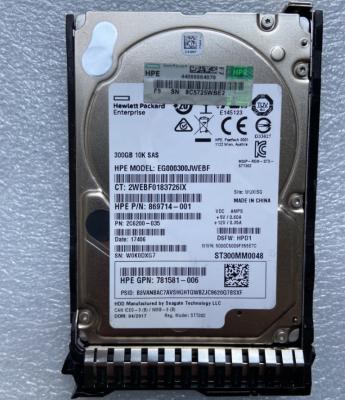 China Hdd 872475-B21 300GB SAS 12G Enterprise 10K SFF (2.5in) SC 3yr Wty Digital Signed Firmware SERVER HARD DISK DRIVE HDD for sale