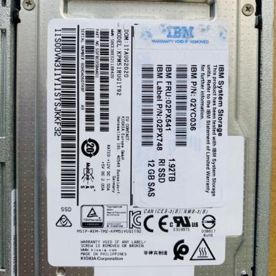 China Hdd 02PX541 02YC036 1.92TB 12Gb SAS 2.5inch V5000E V5030E SERVER HARD DISK DRIVE SSD for sale