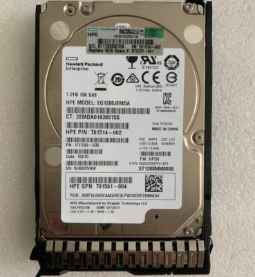 China BRAND NEW Hdd 872479-B21 872737-001 1.2T 10K SAS 12G 2.5 SERVER HDD HARD DISK DRIVE for sale