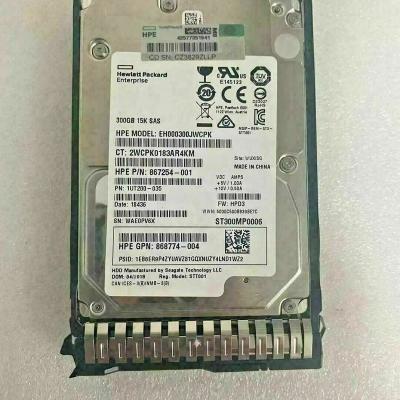 China BRAND NEW Hdd 870753-B21 870792-001 300G 15K SAS 12Gb 2.5 SERVER HDD HARD DISK DRIVE for sale