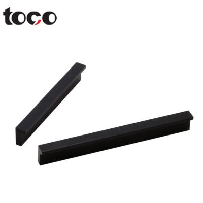 China Easy Installation Toco T Bar Door Cabinet Stainless Drawer Pull To Handle Solid Brass Cabinet Door Handle Hardware Modern Handles for sale