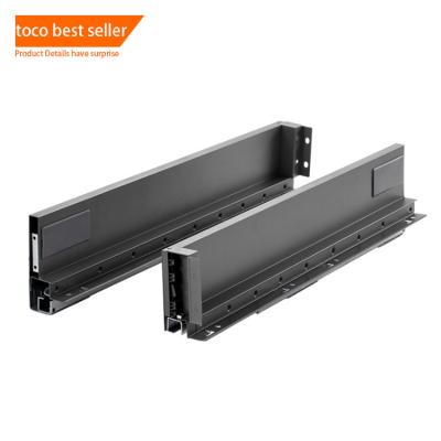 China Toco Heavy Duty Lowes Modern Outdoor Telescopic Undermount Ball Bearing Cabinet Drawer Slides Runner Rails Repair for sale