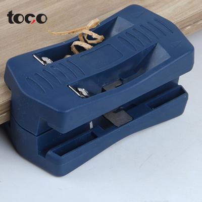 China Professional Hotels TOCO Hardware Woodworking Edge Sealing Machine Carpenter Trimming Dark Edge Counter Machine Length Measure for sale