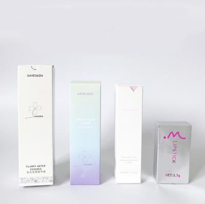 China Materials Customs Customs Logo Color Skin Care Eye Cream Eco Friendly Glass Bottle Packaging Box for sale