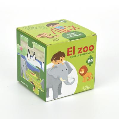 China Toy Educational Custom Q.I. Jigsaw Puzzle 24pcs Puzzles Riddle Jigsaw Puzzle Game for sale