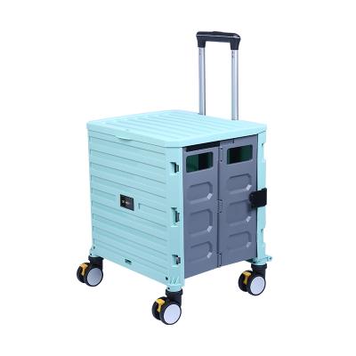 China Transoprt 2022 New Design Style Wholesale Lightweight Luggage Hand Trolley Shopping Trolley for sale