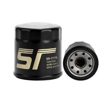 China Sairun SR-17176 Car Oil Filter Engine System Car Parts Auto Engine For For Mazda Nissan Kia Infiniti Renault Subaru HONDA Engine Oil Filter 15208-ED50A for sale