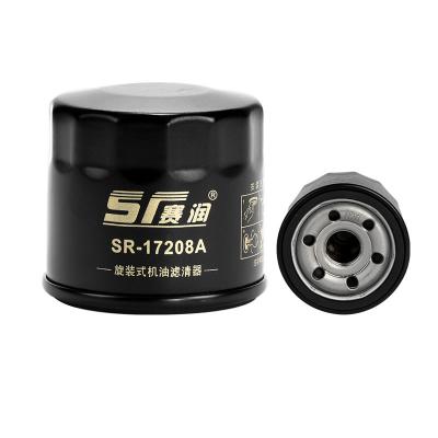 China Sairun SR-17208 car oil filter system engine car parts auto engine for Mazda B6Y1-14302-A oil filter for sale