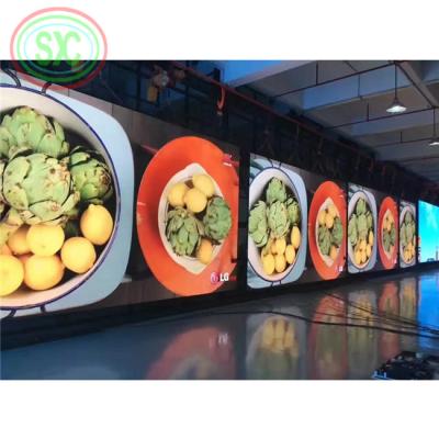 China P4 Indoor Indoor LED Display Excellent Brightness Plus 1500 cd/m2 Module Free Sample Available for sale