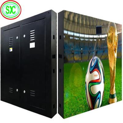 China LED Stadium Display Sports Perimeter HD Basketball Stadium P10 10mm Front Maintenance CE ISO DCC LED Display for sale