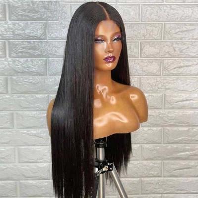 China Other Raw Unprocessed Cambodian Lace Front Wigs Thin Hd Lace Front Wig Cuticle Aligned Straight Wig for sale