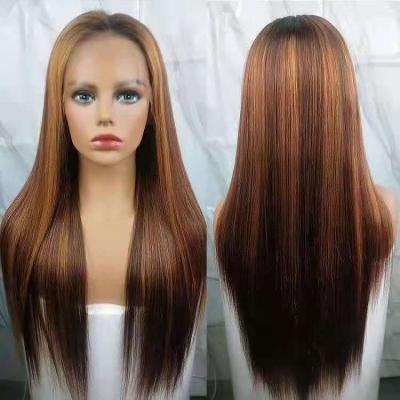 China Preplucked Body Wave Hair Top Sellers Lace Front Wigs Highlight Ombre Ash Blonde Lace Front Wigs for sale