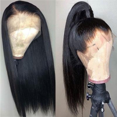 China Body Wave Wholesale Price Indian Straight Hair Wig, Lace Front Wigs Human Hair Pre Plucked Loose Frontal Wigs for sale