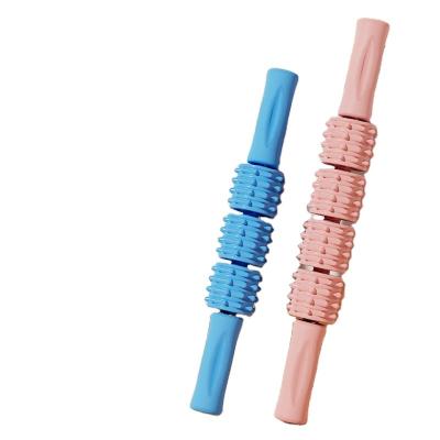 China Body Spiked club Children's massage stick roller leg muscle-relaxing tool fascia Rod roller calf slimming artifact gear massage bar for sale