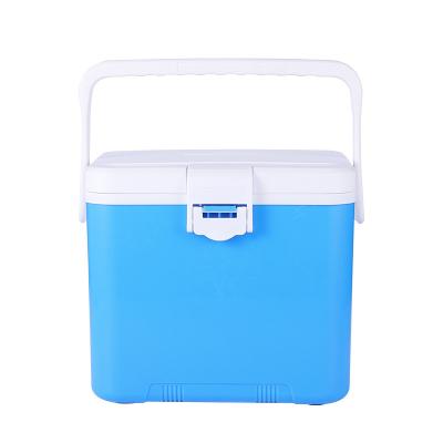 China Waterproof Portable Cooler Plastic Box Ice Retention Hard With Heavy Duty High Quality 6l Outdoor Insulated Refrigerator for sale