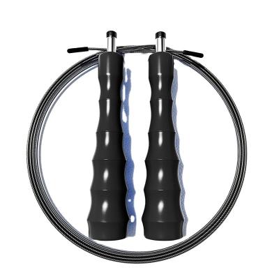 China Plastic Wholesale new racing bearing steel wire training skipping rope for sale