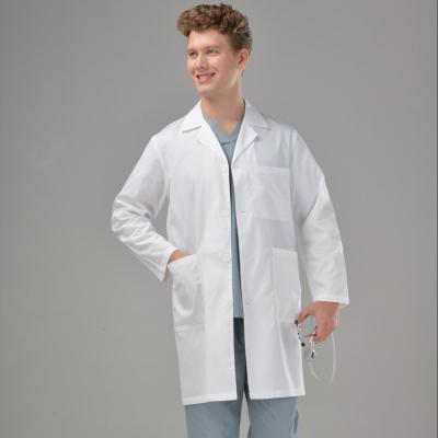 China Hospital Hospital Use Uniform Doctor White Lab Coat for sale