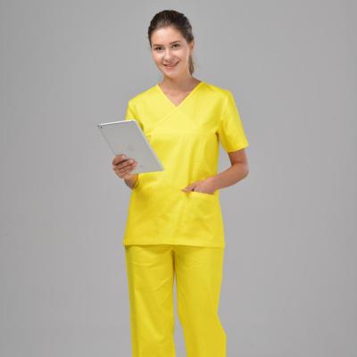 China Design 100% cotton female fashionable nurse uniform for sale