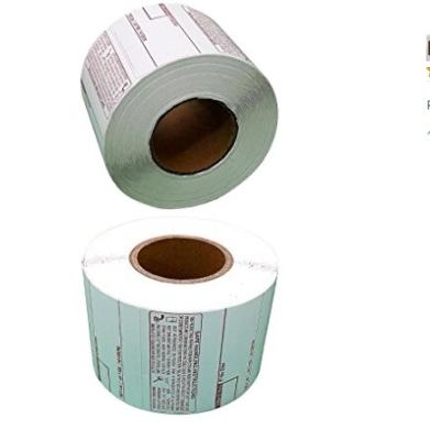 China Waterproof 58 X 40 Mm Supermarket Scale Label Printing Scale Label Roll for sale